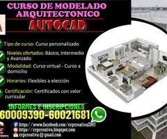 CURSO DE: DISEÑO ARQUITECTÓNICO EN AUTODESK AUTOCAD