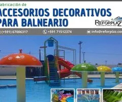 Transforma tu Espacio: Accesorios Decorativos Exclusivos para Balnearios