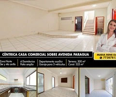 Casa en Alquiler de 4 dormitorios sobre la Avenida Paragua