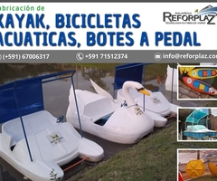 FABRICACION DE KAYAK, BOTES A PEDAL EN BOLIVIA