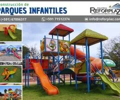 FABRICANTES DE PARQUES INFANTILES EN BOLIVIA