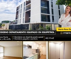 Departamento en Alquiler de 2 dormitorios en Equipetrol