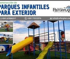 FABRICAS DE JUEGOS Y PARQUES INFANTILES EN BOLIVIA