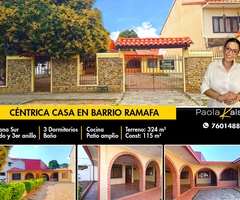 Centrica casa en venta, Barrio Ramafa, Santa Cruz