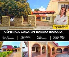 Oportunidad para construir la casa de tus sueños o tu empresa - Casa en Venta en Barrio Ramafa!