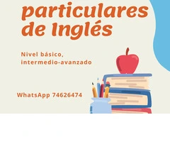 CLASES PARTICULARES DE INGLÉS NIVELES BÁSICO, INTERMEDIO-AVANZADO