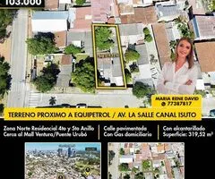 TERRENO EN VENTA PROXIMO A EQUIPETROL / PRECIO DE VENTA RÁPIDA