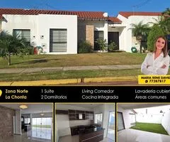 Hermosa Casa en alquiler en Zona norte de 3 dormitorios!