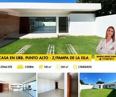 LINDA Y MODERNA CASA EN ALQUILER EN ZONA PAMPA DE LA ISLA