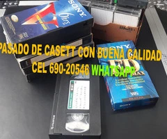 DE VHS A DVD SE PASAN CON BUENA CALIDAD CEL 69020546