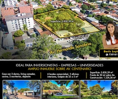 AMPLIO INMUEBLE  EN VENTA SOBRE AV. CENTENARIO