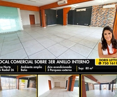 LOCAL COMERCIAL EN ALQUILER SOBRE 3ER ANILLO Y RADIAL 26