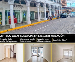 CENTRICO LOCAL COMERCIAL EN ALQUILER!!