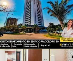 DEPARTAMENTO EN ALQUILER - EDIFICIO MACORORO 10