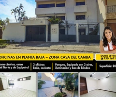 OFICINAS EN ALQUILER EN PLANTA BAJA – ZONA CASA DEL CAMBA